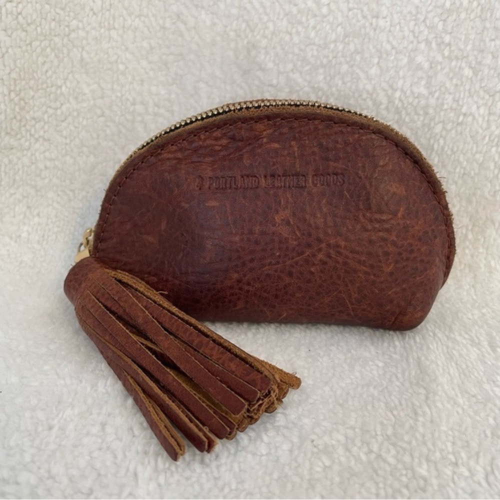 Portland Leather nutmeg taco tassel